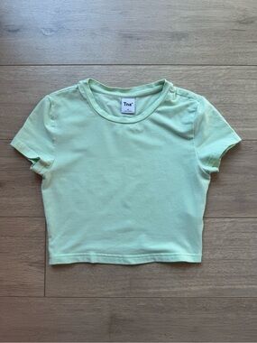 TNA Crop T-Shirt (Mint Green)